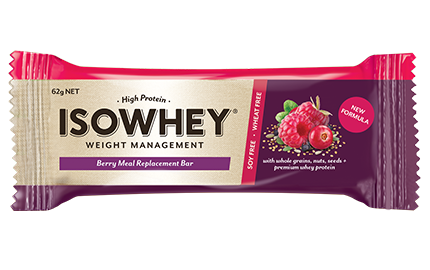 IsoWhey Meal Replacement Bar Berry 62g